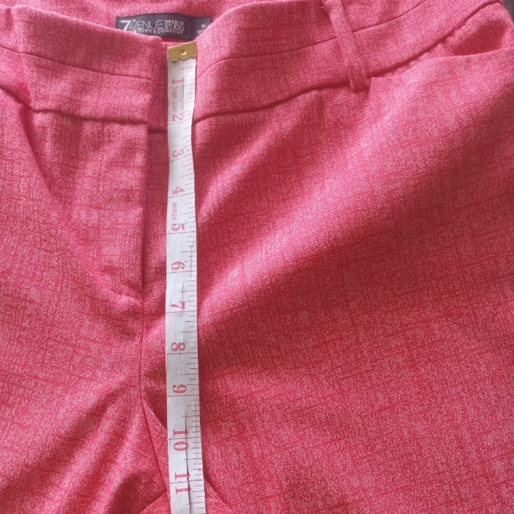 Newyork & Company Women's Chic Pink Bootcut Trousers Size 18 - Picture 10 of 13